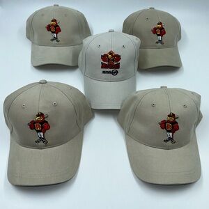 MiLB Rochester Red Wings Khaki Strapback Hat Lot
Lot of 5 Hats - NEW